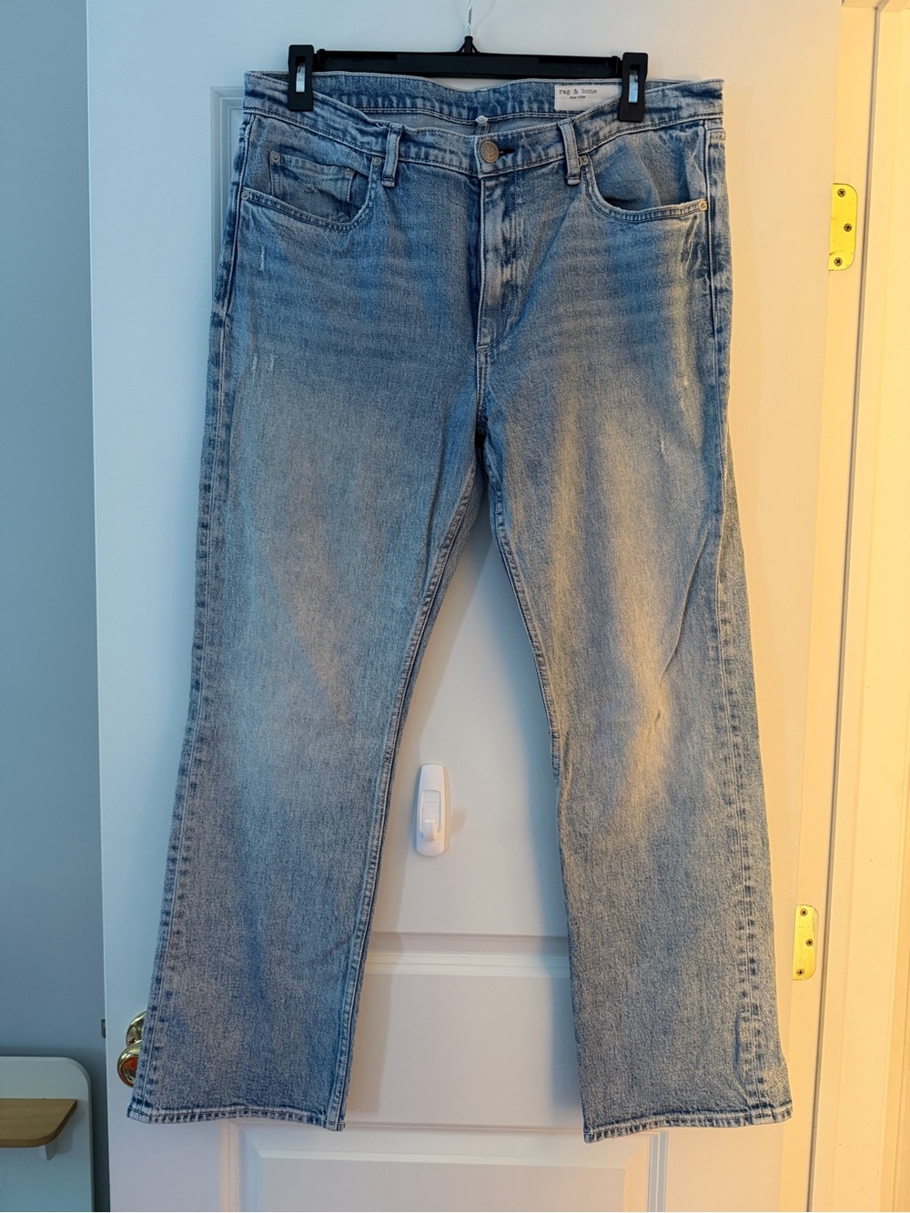 Rag & Bone Peyton Mid Rise Bootcut Jeans Malvern Light Wash Size 34